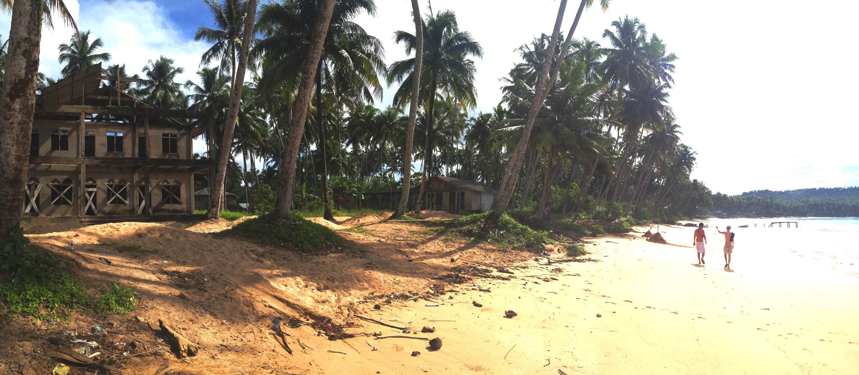 Spaziergang am Lagundri Beach