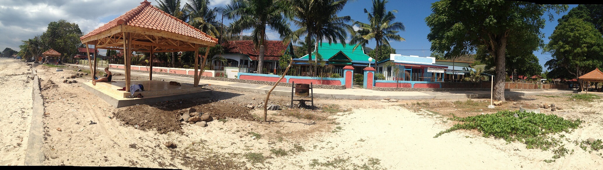 Strandpromenade von Lakey Peak