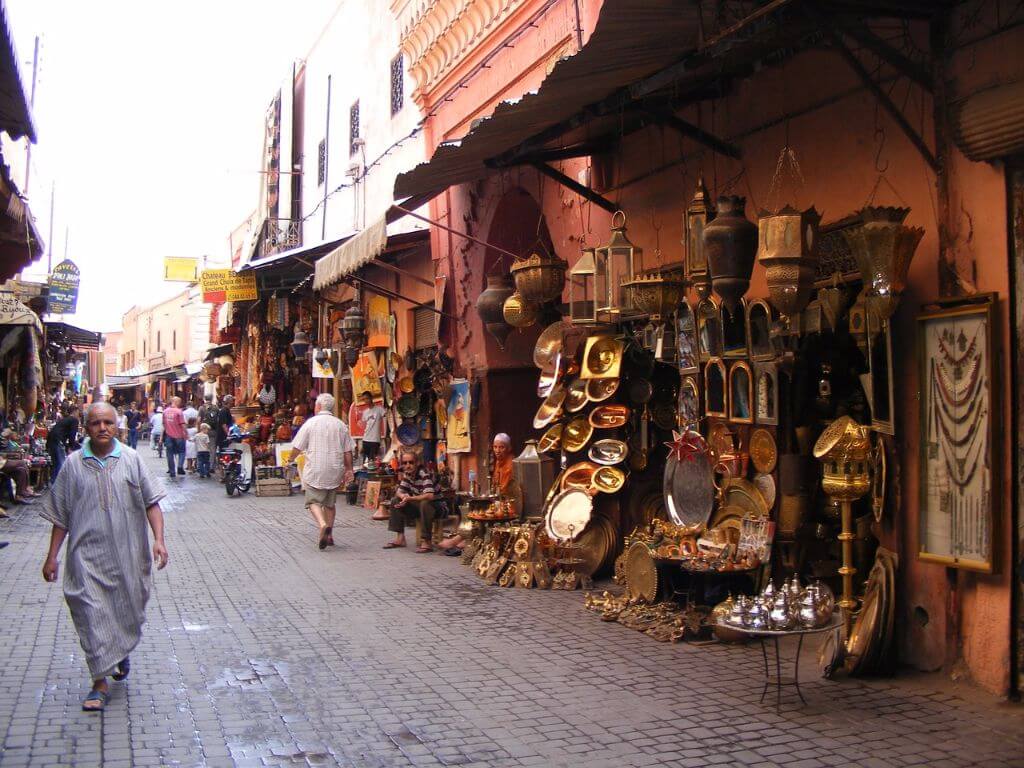 Souk Markt Marrakesch