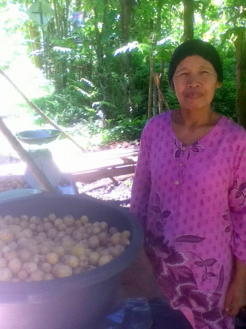 Frau in Sumatra