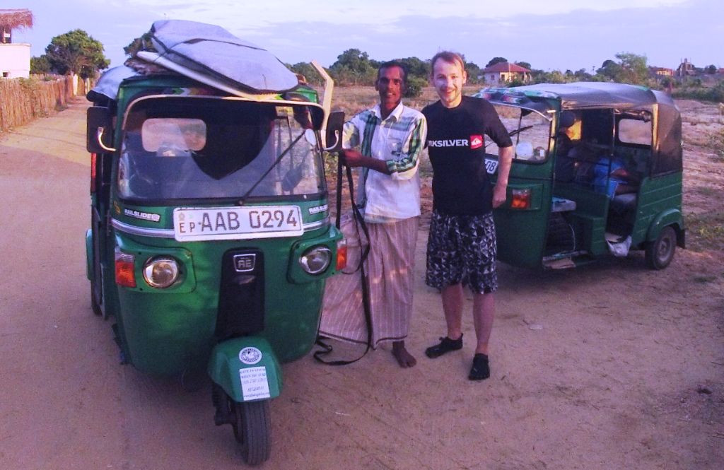 Surfen Sri Lanka Tuk Tuk